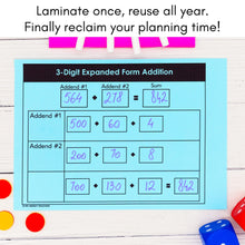 Load image into Gallery viewer, 800+ Math Mats and Graphic Organizers MEGA BUNDLE  - 1st to 4th Grade - Small Group Intervention Tool Kit