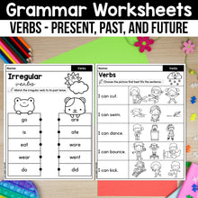 Load image into Gallery viewer, Grammar Worksheets MEGA BUNDLE K-2nd Grade