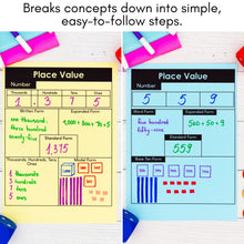 Load image into Gallery viewer, 800+ Math Mats and Graphic Organizers MEGA BUNDLE  - 1st to 4th Grade - Small Group Intervention Tool Kit