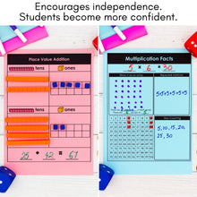 Load image into Gallery viewer, 800+ Math Mats and Graphic Organizers MEGA BUNDLE  - 1st to 4th Grade - Small Group Intervention Tool Kit