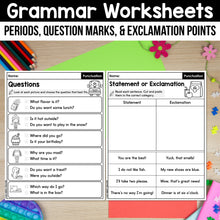 Load image into Gallery viewer, Grammar Worksheets MEGA BUNDLE K-2nd Grade