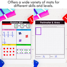 Load image into Gallery viewer, 800+ Math Mats and Graphic Organizers MEGA BUNDLE  - 1st to 4th Grade - Small Group Intervention Tool Kit