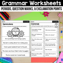 Load image into Gallery viewer, Grammar Worksheets MEGA BUNDLE K-2nd Grade