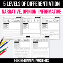 Load image into Gallery viewer, Buy3Get1 FREE B7 - Morning Work, Writing Prompts, Label & Write, Phonics Directed Drawing