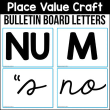 Load image into Gallery viewer, 54 Place Value Crafts + Bulletin Boards YEAR LONG BUNDLE