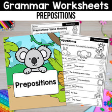 Load image into Gallery viewer, Grammar Worksheets MEGA BUNDLE K-2nd Grade
