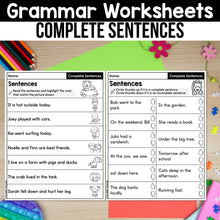 Load image into Gallery viewer, Grammar Worksheets MEGA BUNDLE K-2nd Grade