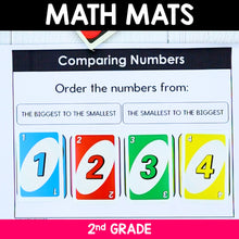 Load image into Gallery viewer, 277 2nd Grade Math Mats and Graphic Organizers  (Included in 800+ Math Mats MEGA BUNDLE)