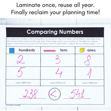 Load image into Gallery viewer, 277 2nd Grade Math Mats and Graphic Organizers  (Included in 800+ Math Mats MEGA BUNDLE)
