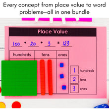 Load image into Gallery viewer, 277 2nd Grade Math Mats and Graphic Organizers  (Included in 800+ Math Mats MEGA BUNDLE)