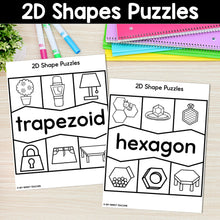 Load image into Gallery viewer, 2D Shapes in Real Life Puzzles