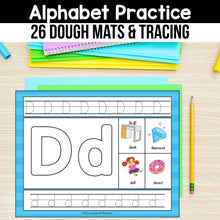 Load image into Gallery viewer, Alphabet Practice - Fine Motor Skills, Dough Mats & Tracing