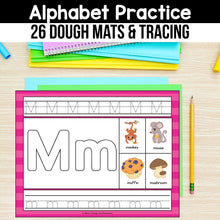 Load image into Gallery viewer, Alphabet Practice - Fine Motor Skills, Dough Mats & Tracing