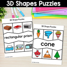 Load image into Gallery viewer, 3D Shapes in Real Life Puzzles