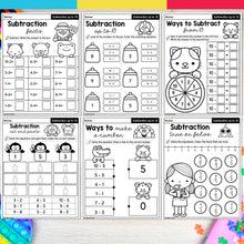 Load image into Gallery viewer, 1st Grade Math Worksheets MEGA BUNDLE
