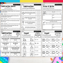 Load image into Gallery viewer, 1st Grade Math Worksheets MEGA BUNDLE