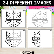 Load image into Gallery viewer, Symmetry Drawing Activities