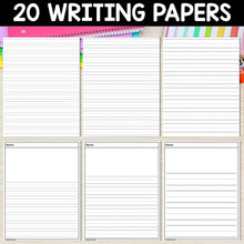 Load image into Gallery viewer, Writing Papers