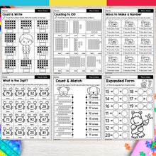 Load image into Gallery viewer, 1st Grade Math Worksheets MEGA BUNDLE