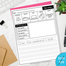 Load image into Gallery viewer, Buy3Get1 FREE B7 - Morning Work, Writing Prompts, Label & Write, Phonics Directed Drawing