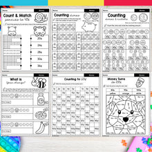 Load image into Gallery viewer, 1st Grade Math Worksheets MEGA BUNDLE
