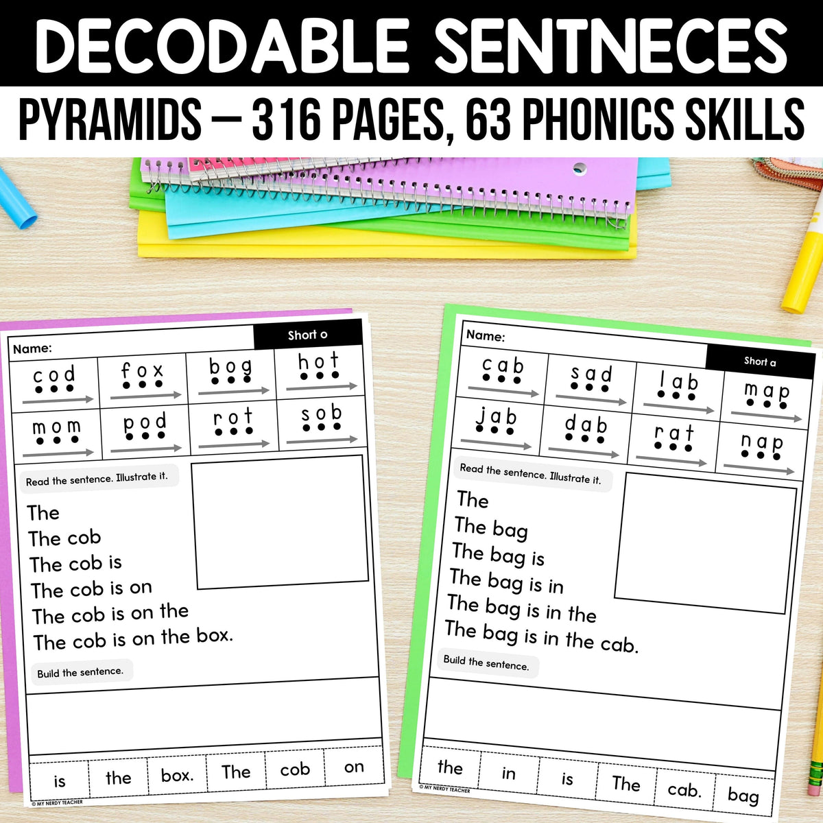 Sentence Reading Fluency – My Nerdy Teacher