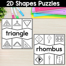 Load image into Gallery viewer, 2D Shapes in Real Life Puzzles
