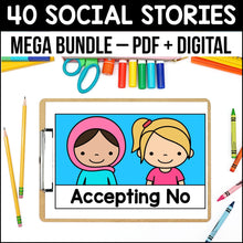 Load image into Gallery viewer, 40 Social Stories MEGA BUNDLE