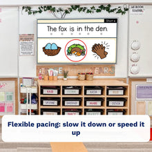 Load image into Gallery viewer, Blending Slides: Decodable Words and Sentences