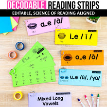 Load image into Gallery viewer, Buy3Get1 FREE - B5 - Decodable Strips, Phonics Books, Reading Intervention, Flash Cards
