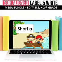 Load image into Gallery viewer, Buy3Get1 FREE B7 - Morning Work, Writing Prompts, Label & Write, Phonics Directed Drawing