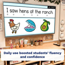 Load image into Gallery viewer, Blending Slides: Decodable Words and Sentences