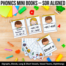 Load image into Gallery viewer, Phonics Mini Books MEGA BUNDLE - SOR Aligned - K - 2nd Grade