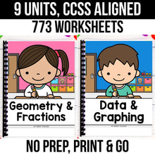 Load image into Gallery viewer, 2nd Grade Math Worksheets MEGA BUNDLE