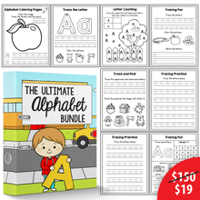 Load image into Gallery viewer, Buy3Get1 FREE B4 - Alphabet, Math and Literacy, Sight Words, Numbers 0-20