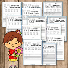 Load image into Gallery viewer, Alphabet Tracing Worksheets