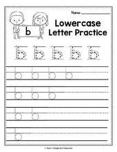 Load image into Gallery viewer, Alphabet Tracing Worksheets
