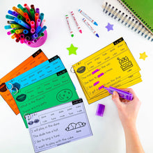 Load image into Gallery viewer, Fluency Flash Cards MEGA BUNDLE (Editable) - Science of Reading Aligned - K - 2nd Grade