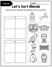 Load image into Gallery viewer, Beginning Blends Worksheets MEGA BUNDLE