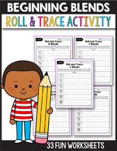 Load image into Gallery viewer, Beginning Blends Worksheets MEGA BUNDLE