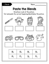Load image into Gallery viewer, Beginning Blends Worksheets MEGA BUNDLE