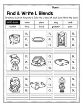 Load image into Gallery viewer, Beginning Blends Worksheets MEGA BUNDLE