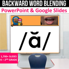 Load image into Gallery viewer, Backward Word Blending MEGA BUNDLE Onset and Rime Science of Reading Aligned