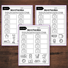 Load image into Gallery viewer, CVC Words Worksheets MEGA BUNDLE