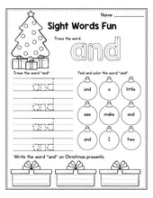 Load image into Gallery viewer, Christmas Activities for Preschool