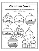 Load image into Gallery viewer, Christmas Activities for Preschool