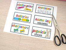 Load image into Gallery viewer, Teacher Toolbox Labels Editable - INSTANT DOWNLOAD