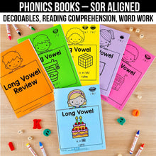 Load image into Gallery viewer, Decodable Readers Books with Word Work - Science of Reading Aligned - K - 2nd Grade