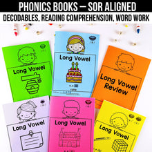 Load image into Gallery viewer, Decodable Readers Books with Word Work - Science of Reading Aligned - K - 2nd Grade