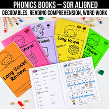 Load image into Gallery viewer, Decodable Readers Books with Word Work - Science of Reading Aligned - K - 2nd Grade